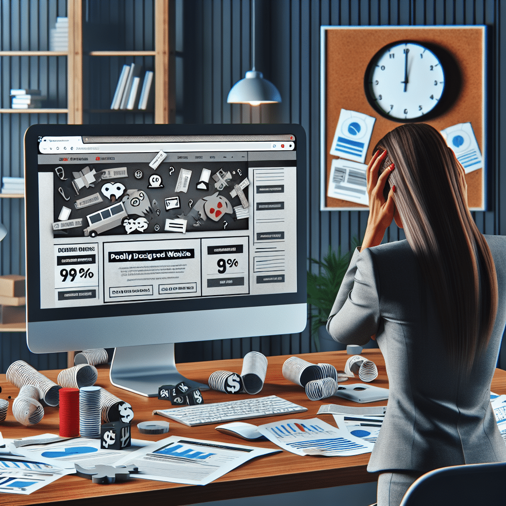 Common Website Mistakes Hurting Your Business Revenue and Success